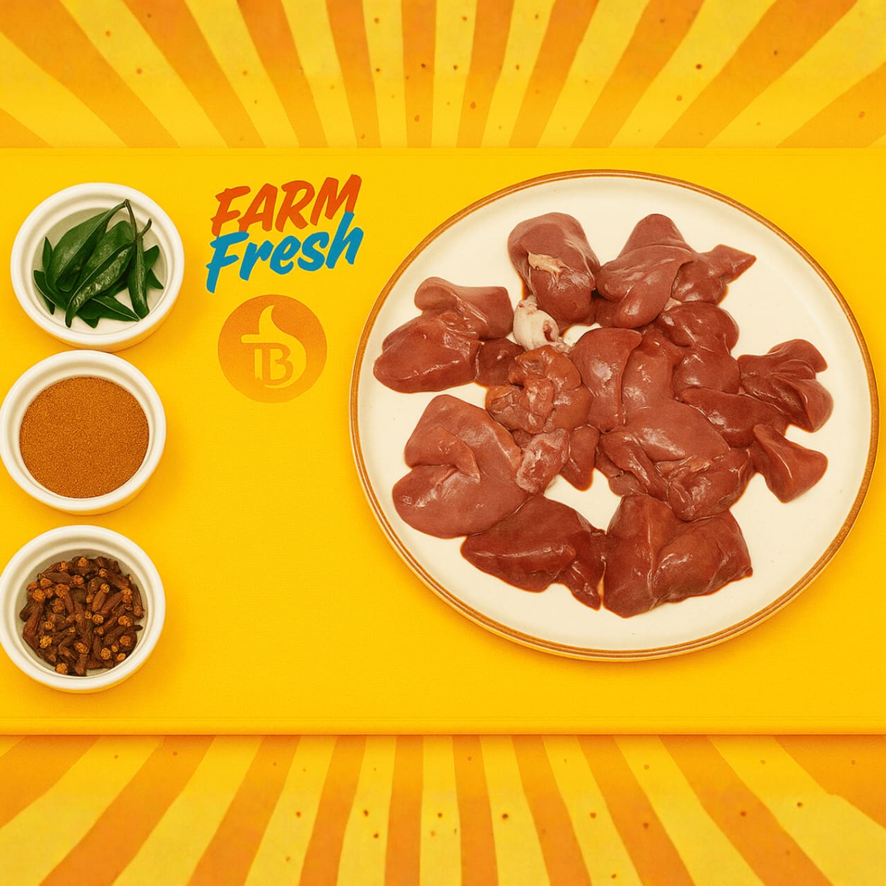 Liver & Heart (400gm)